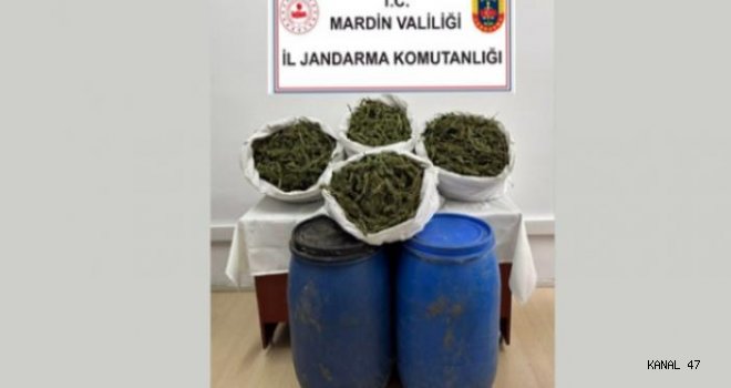 Nusaybin'de uyuşturucu tacirlerine darbe